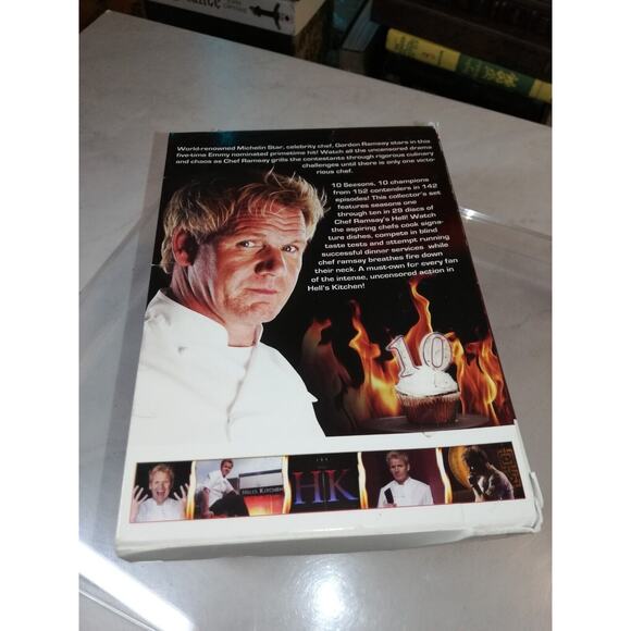 Hells Kitchen: Seasons 1-10 (Set) in-Complete / Gordon Ramsey (Missing 1 disk) - Picture 4 of 12